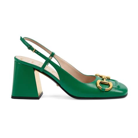 gucci horsebit slingback